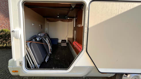 4 person Roller Team semi-integrated camper from 2014