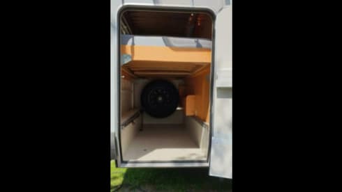 "Campie" – Hymer alcove from 2005