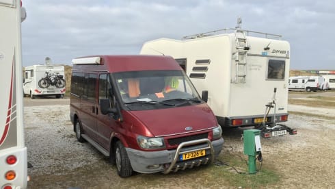2 pers. kampeerbus – 2p Ford campervan from 2003