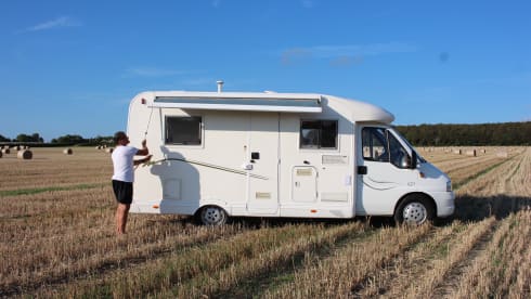 Duke, our Motorhome is ready to jump in and go.