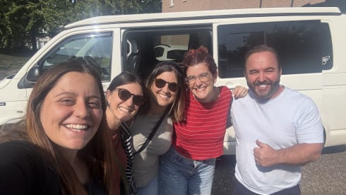 Adventure van  –  the coolest Volkswagen automatic from Edinburgh airport 