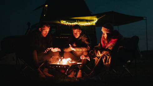 Cherry Belle – Land Rover Camper for Family Adventure
