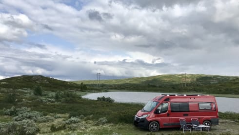 Cozy Fiat Ducato camper van