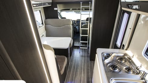 Kronos 279 – Camper Mansardato 6 posti Roller Team Kronos 279 - 6,99 mt.