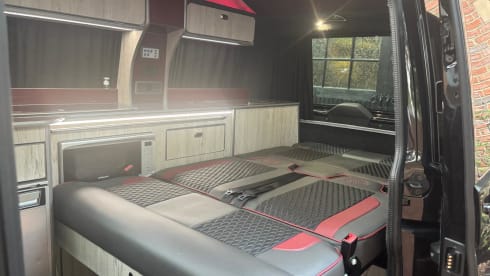 Cherry Dub – 4 berth Volkswagen campervan from 2021