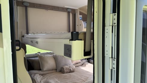 Geräumiges Wohnmobil mit 4 Schlafplätzen – unter 7 m