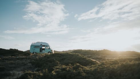 Ms. Paddy – Vintage Mercedes Westfalia campervan 🚌 🏄‍♂️ ⛱ incl. complete equipment