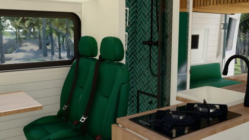 4 berth Peugeot campervan from 2023