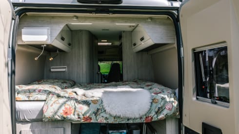 Jackie's hut – Beautiful Peugot Camperbus, 150 HP