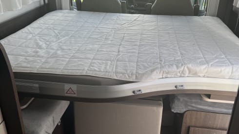 Chihuahua on the road – 2p Benimar semi-integrated from 2022