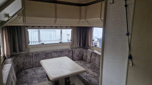 blue bird – 4-person Fiat 280 / Knaus from 1990