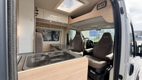 zeer nette en fijne Bürstner City CAR 640 C.