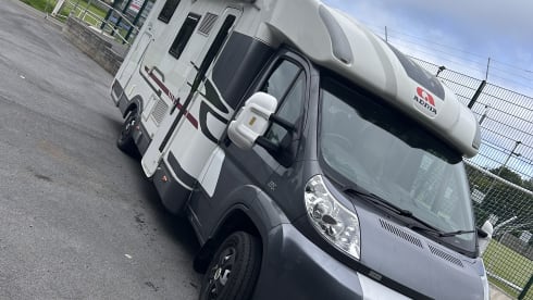 Captain Harold  – Fiat Adria Motorhome ready to go 