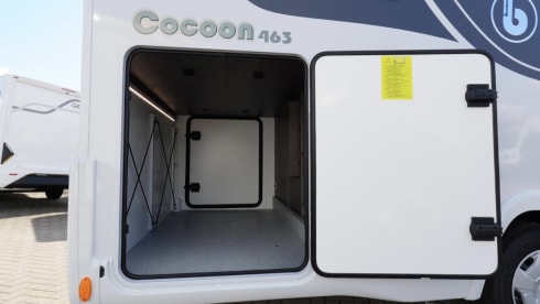 Benimar Cocoon 463 – New Ford 4p semi-integrated from 2025 