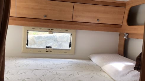 Laika X695 motorhome with garage
