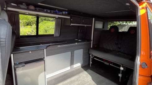 Nemo – 4 berth dog friendly campervan with Pop top