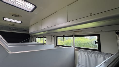 HTI camper van (horse transport possible)