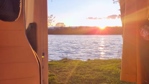 2-seater Nissan campervan from 2017