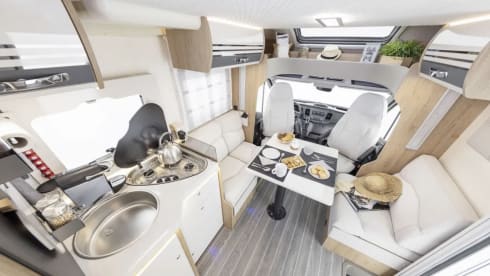 Rollerteam zefiro 266TL – Mooie nieuwe mobilhome/camper met alles op en aan van 2022!