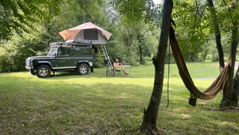 The Mail Man – 2p Land Rover rooftop from 2004
