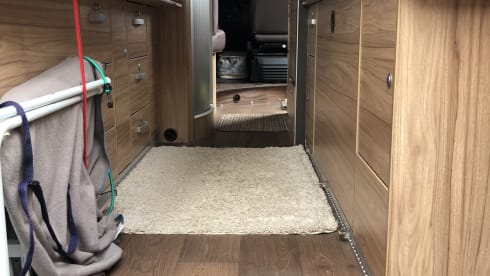 The Van – 4 berth Hymer campervan from 2018