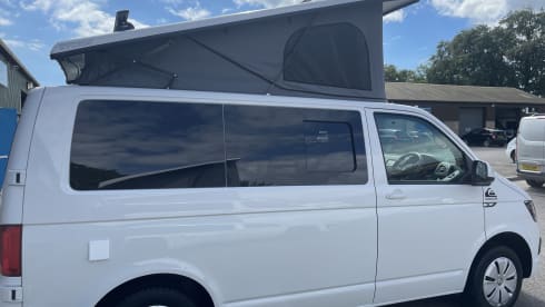 Quicksilver  – White VW T6 Four Berth.
