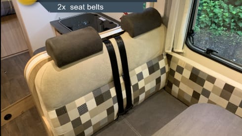 4 berth Sunlight family luxury motorhome