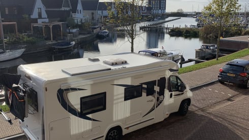 4 person very spacious Chausson camper 2019