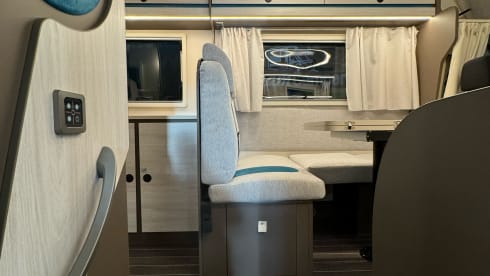 Rimor alcove 7p from 2020, 6 permanent sleeping places
