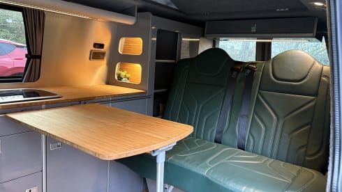 4 berth Volkswagen campervan from 2021