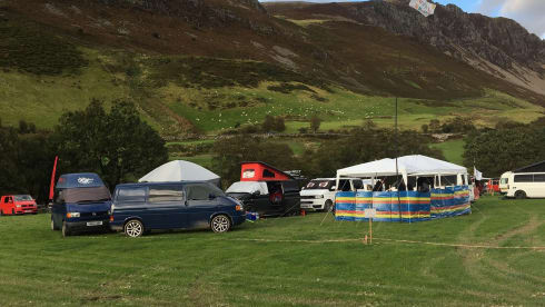 Black Beauty – Black beauty, our Vw T6 top of the range transporter 