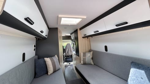 Adria Sun Living 2023 V65 SL bus camper | length beds | tow bar
