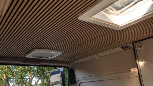 newly built camper