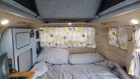 Inkling – 2012  Toyota Alphard (automatic) 4 berth campervan converted May 2024