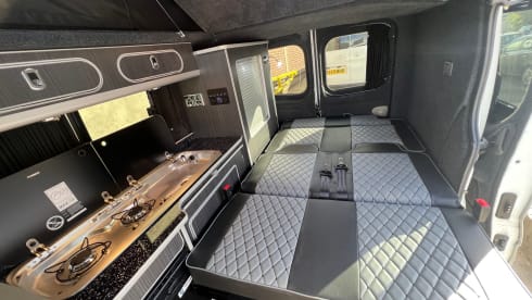 4 berth Vauxhall Vivaro campervan from 2013