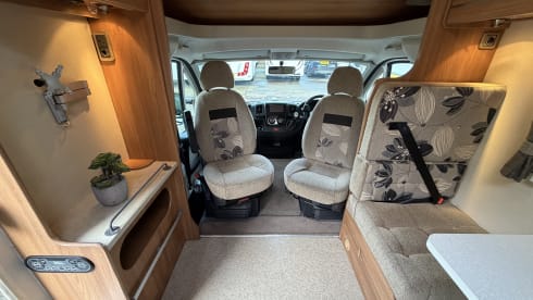 H14 – Accessible Motorhome. 4 Berth. Auto with Push-Pull Hand controls 