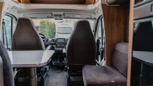 25. Luxury Adria Matric 670 SL for 4 persons