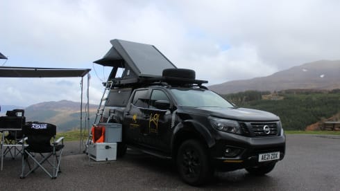 Highland Overland - Tenzing – Overland Trucks to rent in the Scottish Highlands (Inverness airport)
