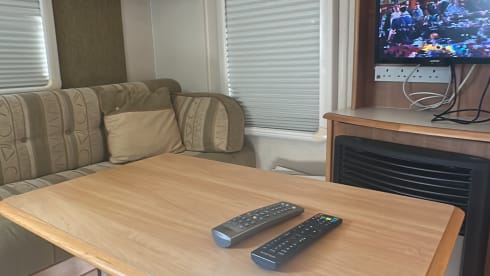 Bertie  – 4 berth Auto-Trail with all amenities.