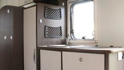 Very spacious and cozy 7-person family camper with air conditioning