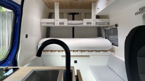 Volkswagen bus for duo or small family ready for a new road trip