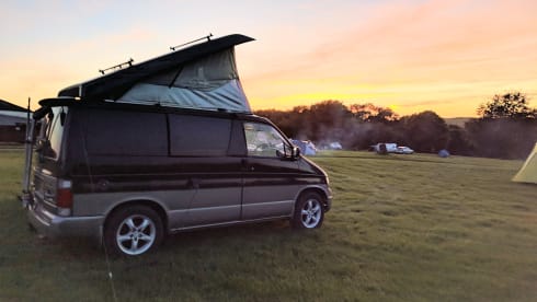 4 berth Mazda campervan