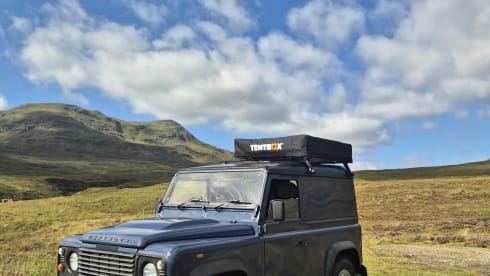 Toit de toit Land Rover 2 places de 2012