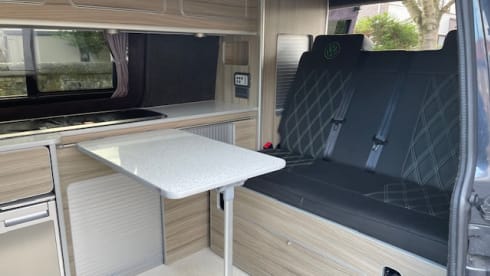 Volkswagen camper del 2017 - allestimento moderno