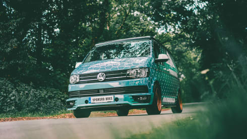 Sponsored Breaks – Free breaks for the most deserving! 4 berth Volkswagen Campervan from 2018