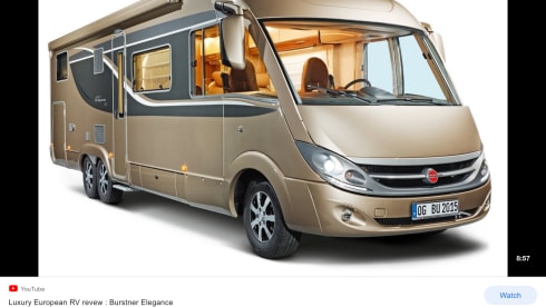 Motorhome Burstner 920g Classe A.