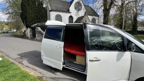 Sid – 2 berth Toyota campervan from 2005