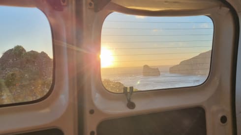 2-seater Nissan campervan from 2017