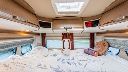 Bus camper Malibu 600 DB GT in perfect condition for 2 persons (Sdam)