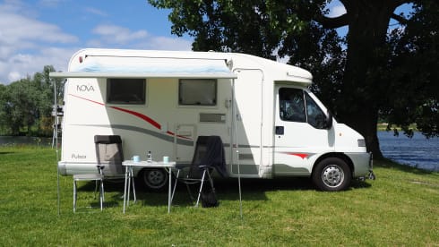 Monky –  Fiat Moncayo semi-integrated from 2002 including TV and 4G internet